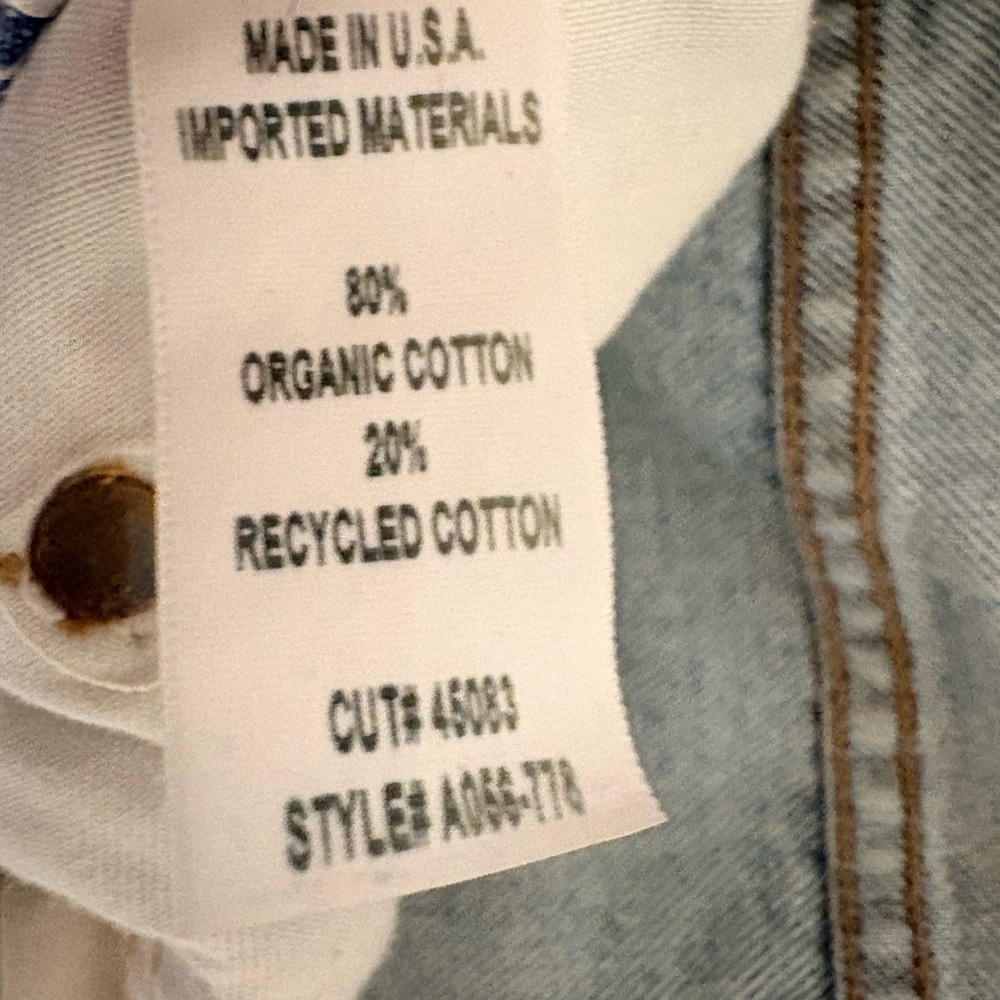Agolde Riley Crop, size 27 - Picture 5 of 6